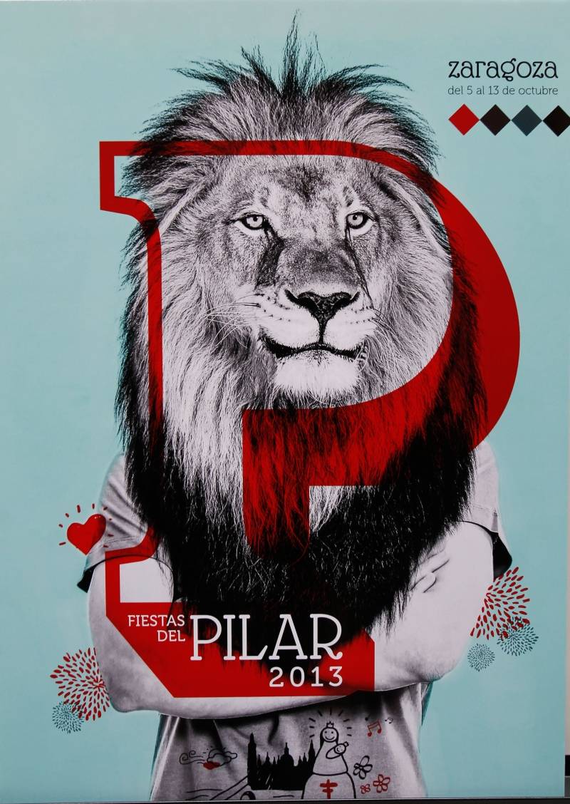 'Bestial' fue elegido el cartel ganador para las Fiestas del Pilar 2013