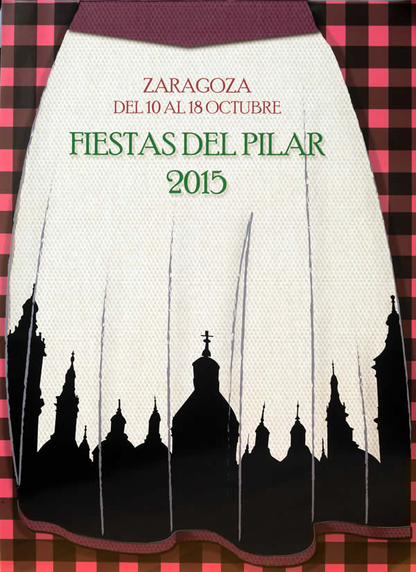'Farandola' un diseño elegido para representar las Fiestas del Pilar en 2015