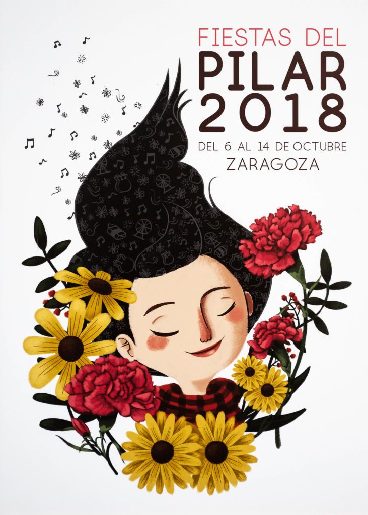 La Pili, cartel de las Fiestas del Pilar 2018