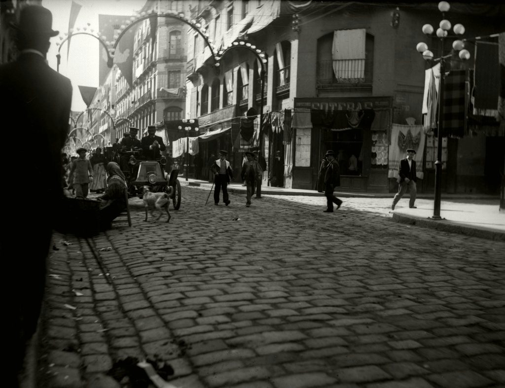 Fotografias antiguas de zaragoza - calle alfonso 1899