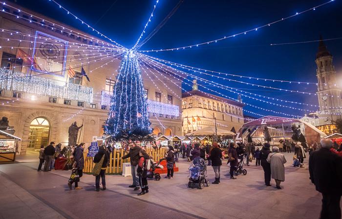 Mercadillos de Navidad en la Plaza del Pilar que no te puedes perder