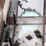 La Fuente de la Hispanidad a vista de pájaro y muchos más datos curiosos sobre Zaragoza