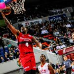 Tecnyconta Basket Zaragoza - Foto de Basket Zaragoza - Bo McCalebb haciéndose grande en la victoria frente al UCAM Murcia en el Príncipe Felipe