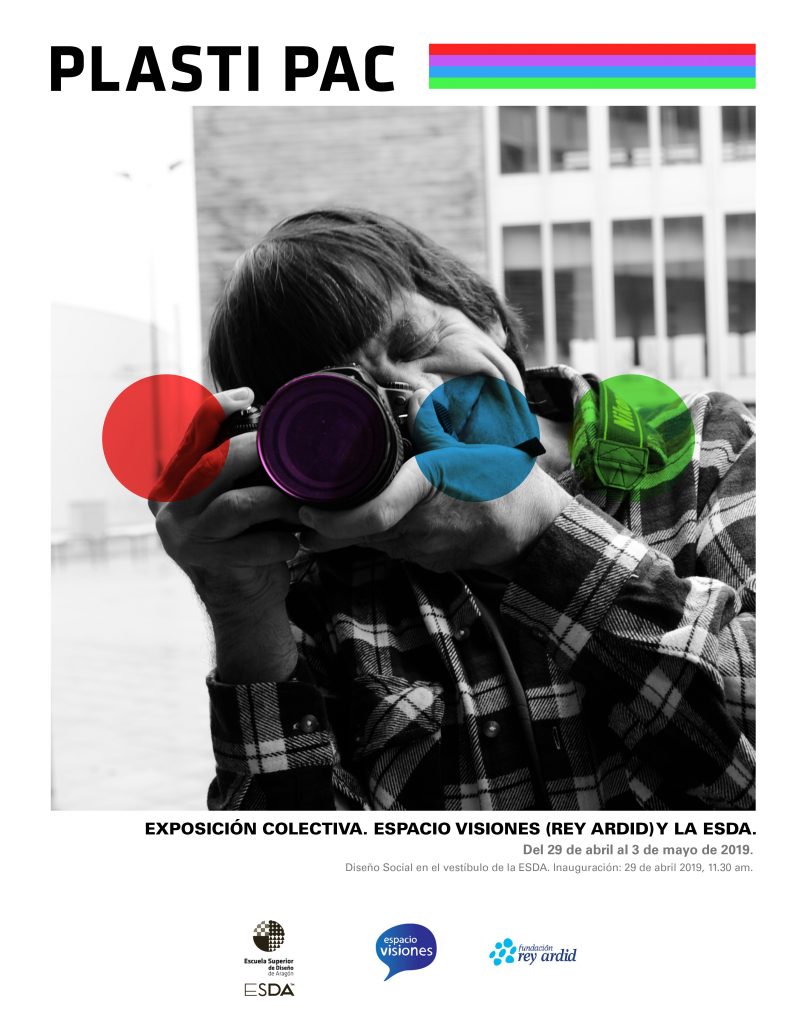 Cartel de la exposición de Diseño Social en la ESDA de Jose Antonio Cerrudo Mercado