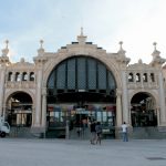 Mercado Central de Zaragoza antes de su cierre para el reacondicionamiento