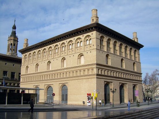 La Lonja de Zaragoza, edificio renacentista del siglo xvi