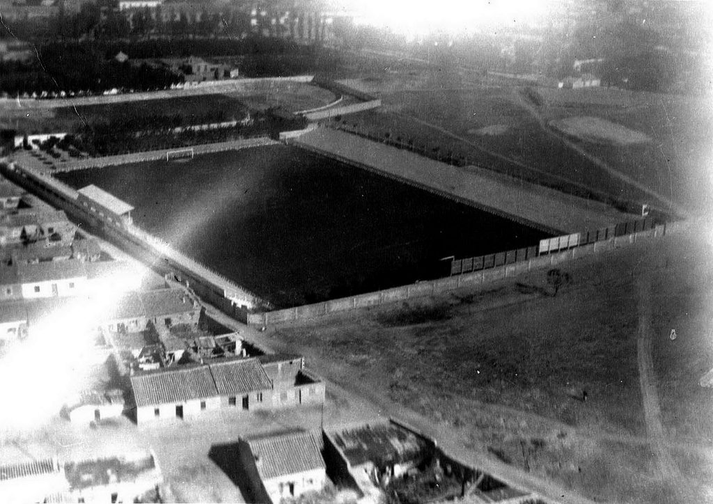 Campo de fútbol de Torrero, situado en la calle Lasierra Purroy