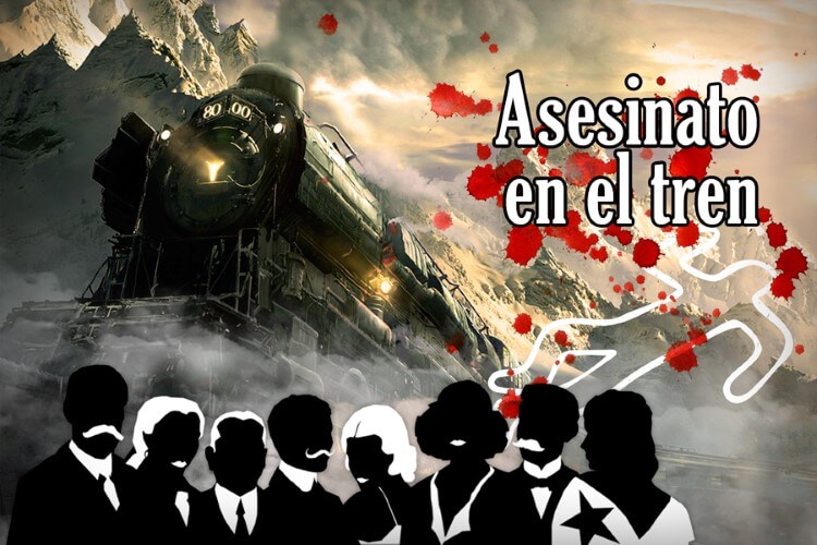 Juego de escape Asesinato en el tren de Clue Hunter Zaragoza