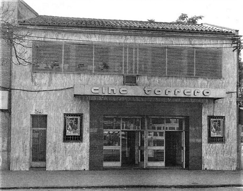 El cine Torrero en 1971, uno de los cambios de Zaragoza en los últimos 40 años