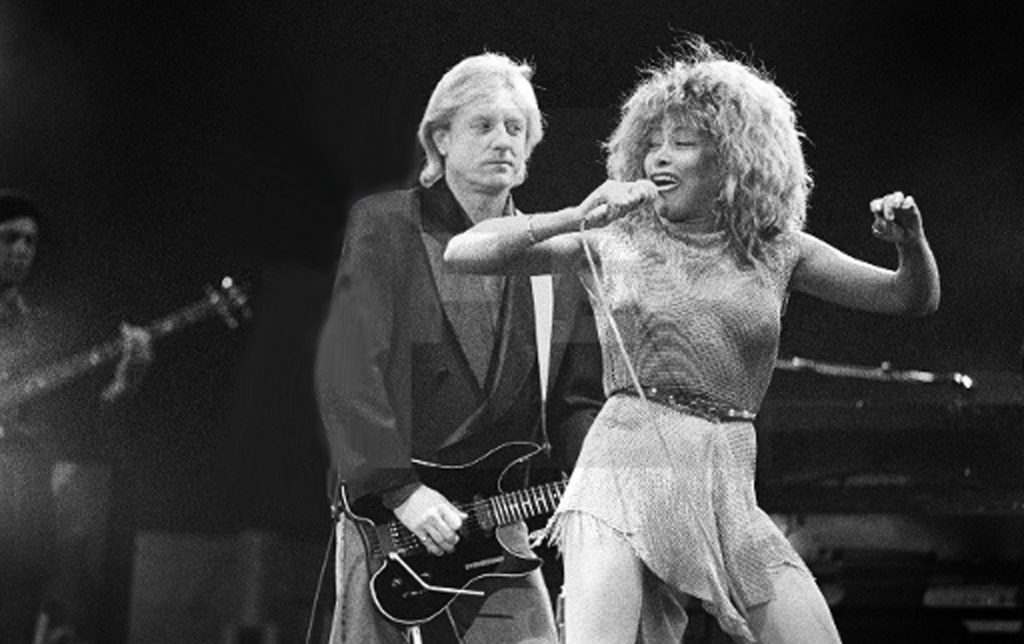Actuación de Tina Turner en la Romareda el 9 de octubre de 1990