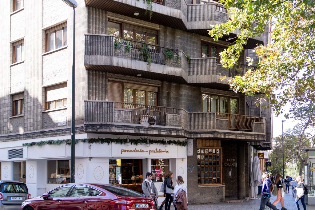 Edificio El Duende, en Zaragoza, en la actualidad